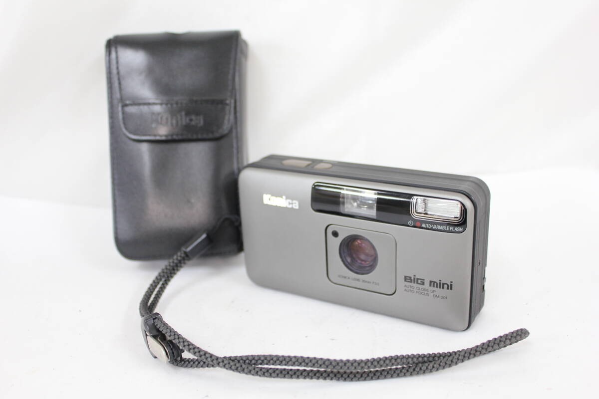Konica Big Mini BM-201 35mm f3.5 Compact Camera with Soft