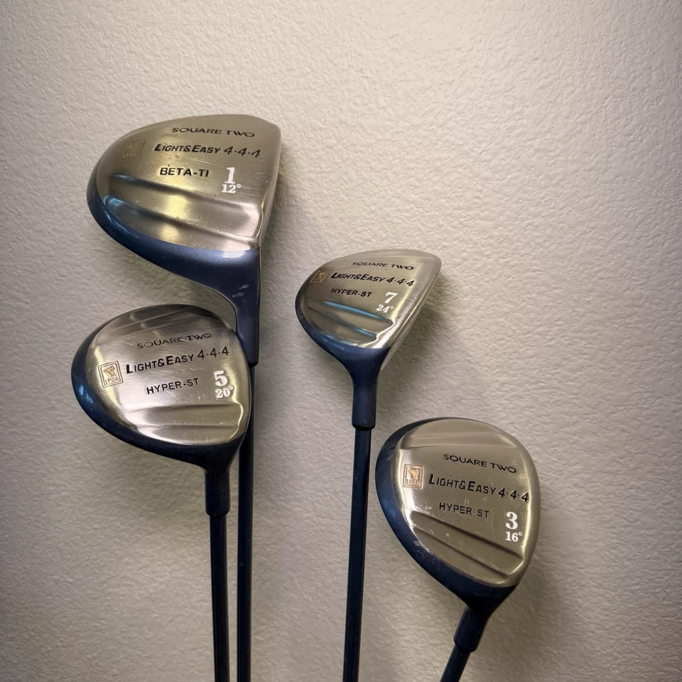 Juego de dos palos de golf cuadrados ligeros y fáciles de 4-8, SP y controladores diestro damas Foto 4 de 4