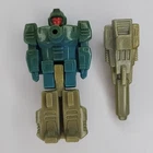 Vtg 1987 Transformers G1 Targetmasters Slugslinger 2" Caliburst Figure Hasbro