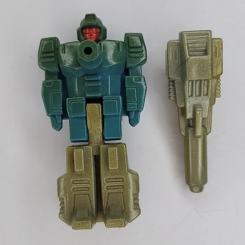 Vtg 1987 Transformers G1 Targetmasters Slugslinger 2" Caliburst Figure Hasbro