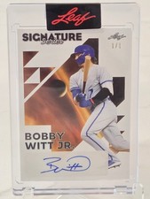 2023 Leaf Signature Series BOBBY WITT JR. Mars 1/1 RC Auto FACTORY SEALED