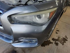 Driver Headlight LED Without Adaptive Headlamps Fits 14-17 INFINITI Q50 585774