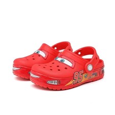 Lightning McQueen Crocs Classic Clog for kids with lightning