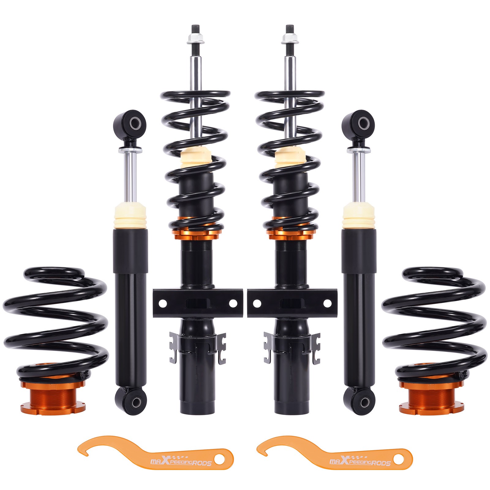 Coilover Kit Coilovers Adjustable Suspension for VW Transporter T5 T6 7H T30