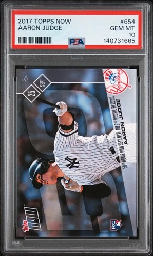 Aaron Judge 2017 Topps Aaron Judge #654 Rookie