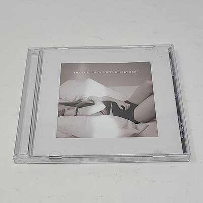 TAYLOR SWIFT The Tortured Poets Department CD Bonus THE MANUSCRIPT W/ Poster