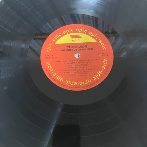 Celine Dion - The Colour Of My Love 1993 Korea Vinyl LP With Insert Rare Sleeve - Picture 8 of 8