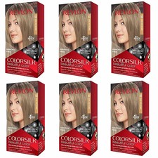  Pack of 6 - Revlon ColorSilk Permanent Hair Color  60 Dark Ash Blonde
