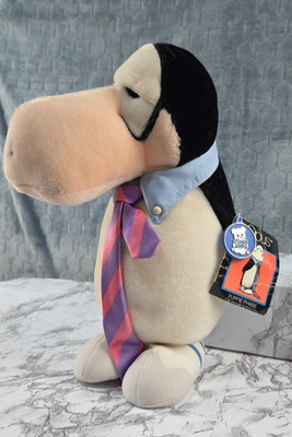 VTG Berkeley Breathed Bloom County Comic Opus Plush Stuffed Yuppie Penguin 1985