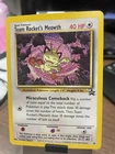 Team Rockets Meowth Black Star Promo #52 2000 Wizards Unplayed
