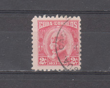 1CUBA  : 1954/56  - USED - SCOTT # 520