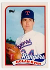 1989 Topps Traded Baseball Nolan Ryan Card!! NM-MT or Better!!