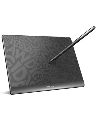 DIGIDRAW Drawing Tablet 6x4 Inch, 16384 Levels Battery-Free Stylus, Paper-Lik...