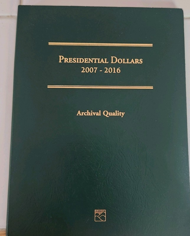 Presidential Dollars 2007-2016 Archival Quality