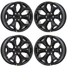 New - 22 Dodge Ram 1500 Truck Black Wheels Rims Factory Oem 2019-2024 Set 2685