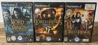 Lord of the Rings Trilogy: Two Towers Third Age Return of the King PlayStation 2