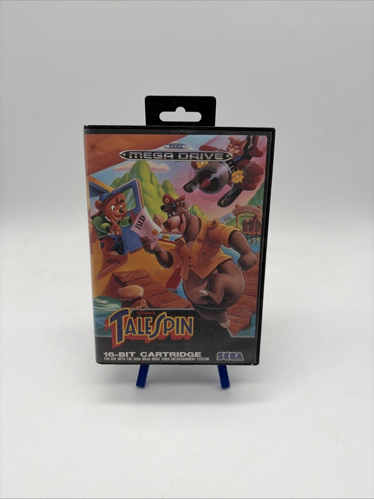 Jeu TaleSpin Sega Megadrive Cartouche Fonctionnelle Disney Vintage