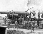 ORIGINAL VINTAGE PHOTO: Men Male Military Coastal Artillery Gun Defense 40's WW2