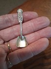 4 Silver  Salt Spoons  Various Patterns — photo 8
