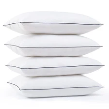 HomeMate Bed Pillows for Sleeping-Queen Size(20''x28'') Set of 4 Pillows Alle...