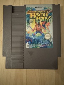 THE ADVENTURES OF BAYOU BILLY Nintendo NES Spiel aus Sammlung mit Schuber