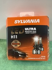 New Sylvania H11 Ultra Led 2 Bulbs - H11ledhp.bx2 6000k New Sylvania H11 Ultra Led 2 Bulbs - H11ledhp.bx2 6000k
