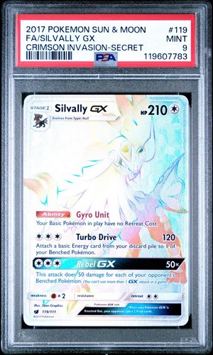 Silvally-GX graded PSA 9 for sale on eBay