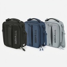 Titan Pro Expandable Lunch Box Insulated Food Container Set Bag and Ice Walls