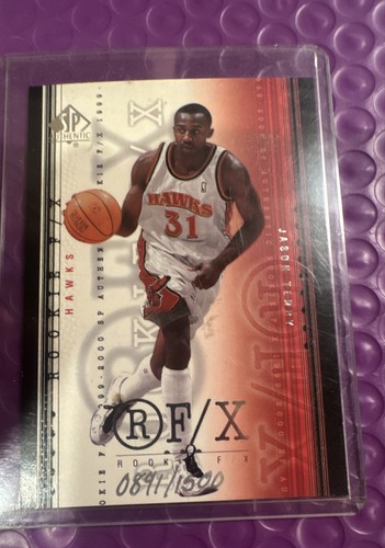 Jason Terry #100 1999 SP Authentic card