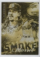 2021 Topps Fire Smoke and Mirrors Gold Minted Mike Clevinger #SM-19 0i6y
