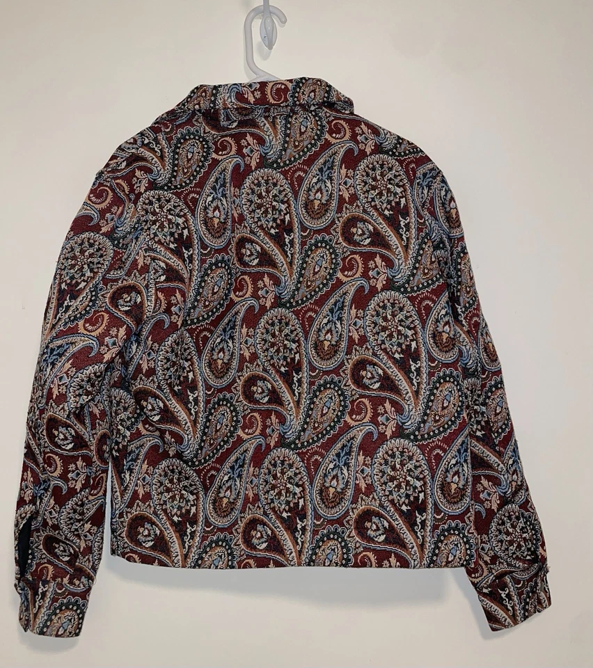 Chaqueta tapiz de cachemira texturizada interior acolchada Pacsun para hombre - talla Pequeño Foto 2 de 4