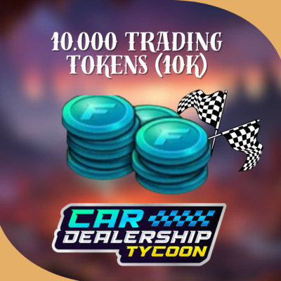 Car Dealership Tycoon Tokens & All Cars Pack - Roblox Game Code - Unlock Vehicles Fast & Cheap!