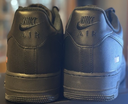 Sz. 14 Nike x Supreme  Air Force 1 Low SP Box Logo Black Men CU9225-001 RARE SZ. - Bild 3 von 8