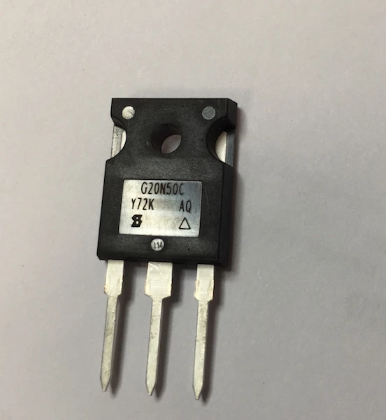 G20N50C N-channel MOSFET, 20 A, 500 V, 3-Pin TO-247AC