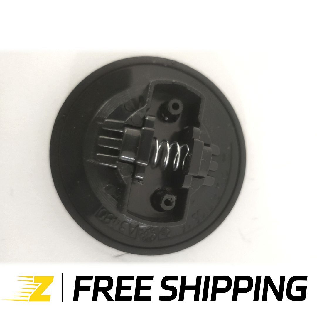 Zeo Matte Black Flat Laurel Wreath Adhesive Hood Emblem for Front Benz