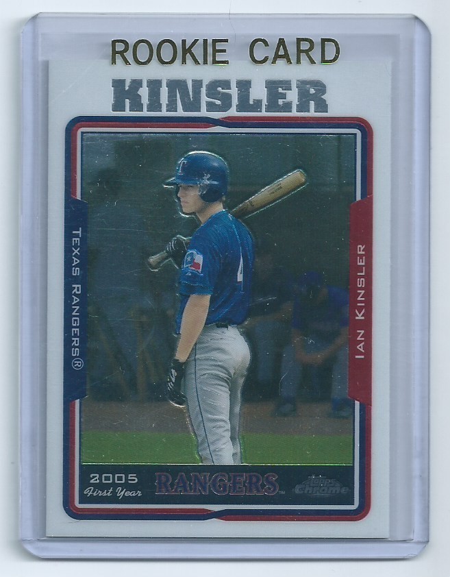 Ian Kinsler 2005 Topps Chrome Rookie Card #214