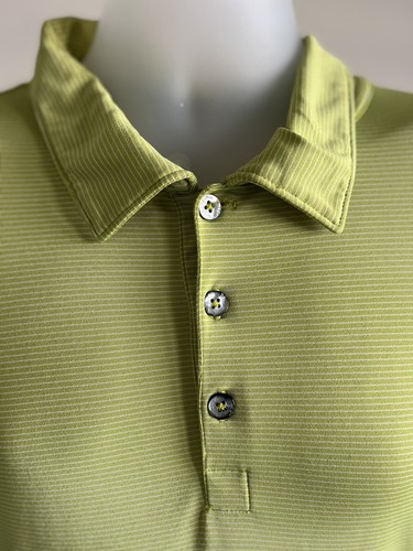 2006 MLB All Star Game Pittsburgh Pirates Size XL Mens Polo Shirt Lime - Picture 4 of 4