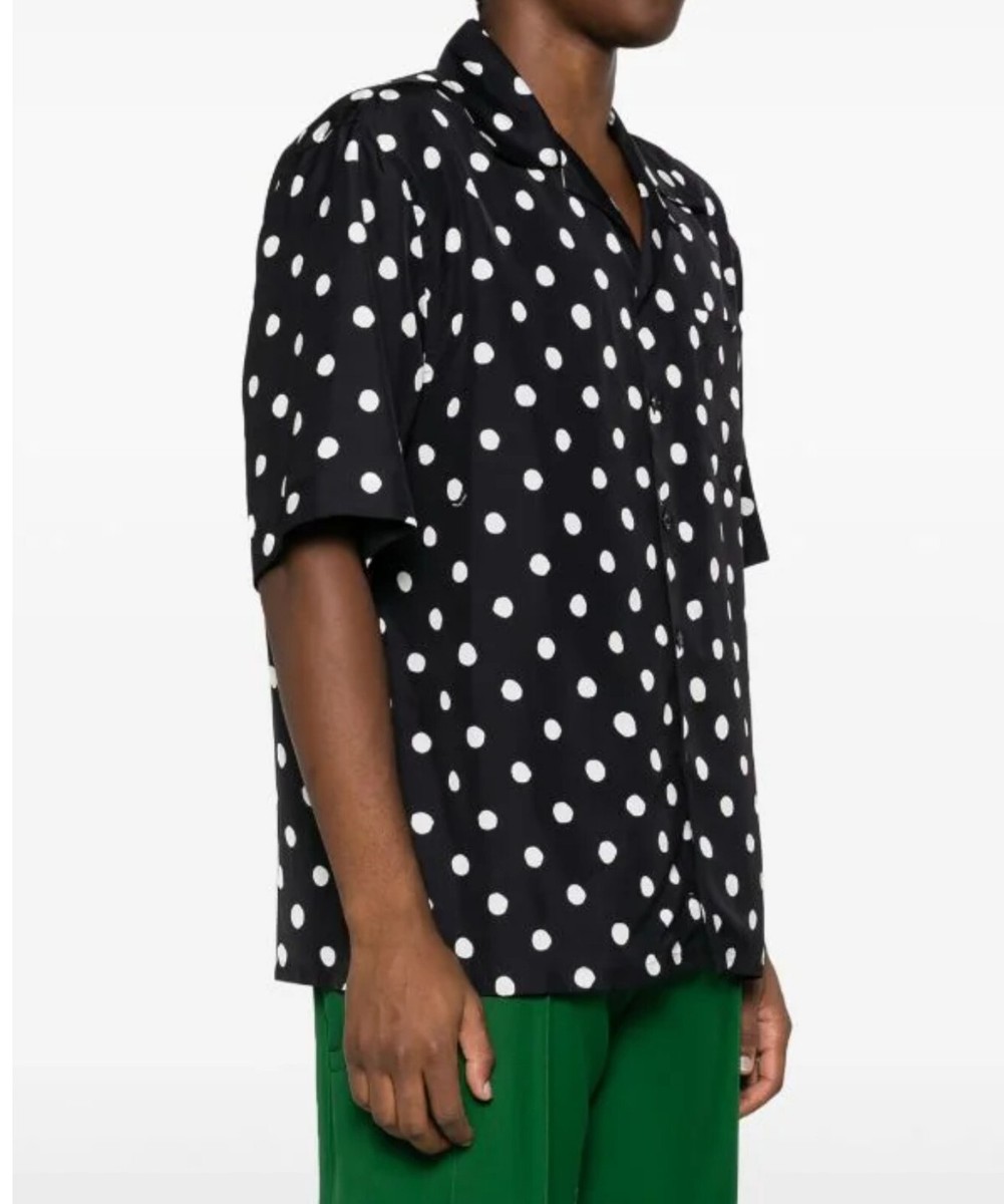 ★MARNI★ Polka Dot Short Sleeve T-Shirt White THJET49P01USC MARNI Oversized Polka-Dot Short Sleeves Shirt - UNISEX | eBay