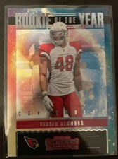 2020 PANINI CONTENDERS ROOKIE OF THE YEAR ISAIAH SIMMONS #RY-ISI
