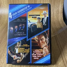 4 Film Favorites: Clint Eastwood Comedy Collection (DVD) New Factory Sealed