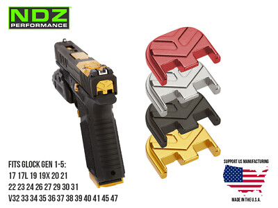 Glock 23 Accessories NDZ Performance Rear Slide Cover Plate For