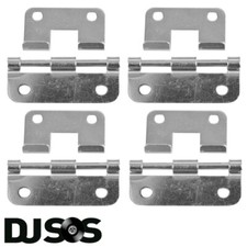 4 X Penn-Elcom P0625Z Heavy Duty Steel Nickel Plated Lift-Off Flightcase Hinges