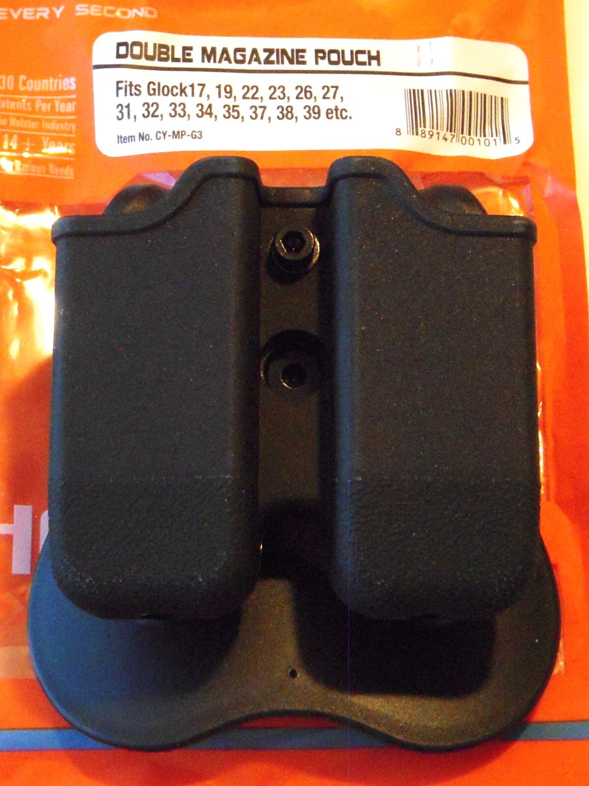 CYTAC Double Magazine Pouch with Roto Paddle for GLOCK Magazines-image
