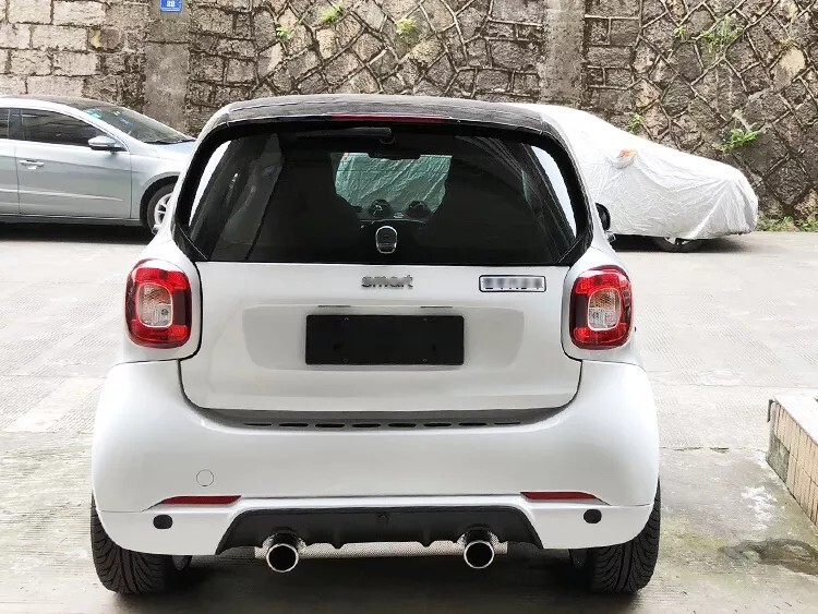 Upgrade B-Style Body Kit Rear Bumper Lip Diffuser for Smart Fortwo 453 ...