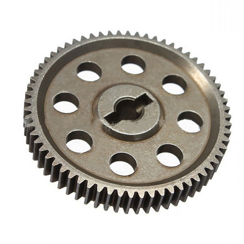 Metall Stirnrad Differential Getriebe 64T Motor Ritzel Zahnräder Set für HSP 94107 1/10RC Auto - Bild 3 von 15