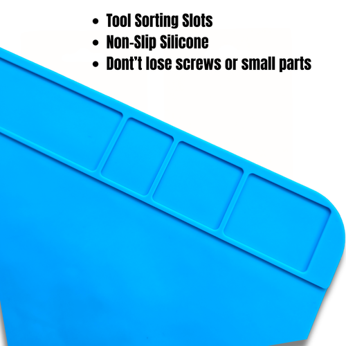 RC Car Repair Work Mat Silicone Heat Insulation Pad for Soldering - Picture 5 of 5