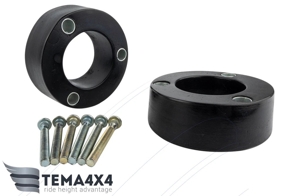 Kit de elevación espaciadores de puntal delanteros Tema4x4 30 mm para Ford FUSION 2005-2012 Foto 2 de 4