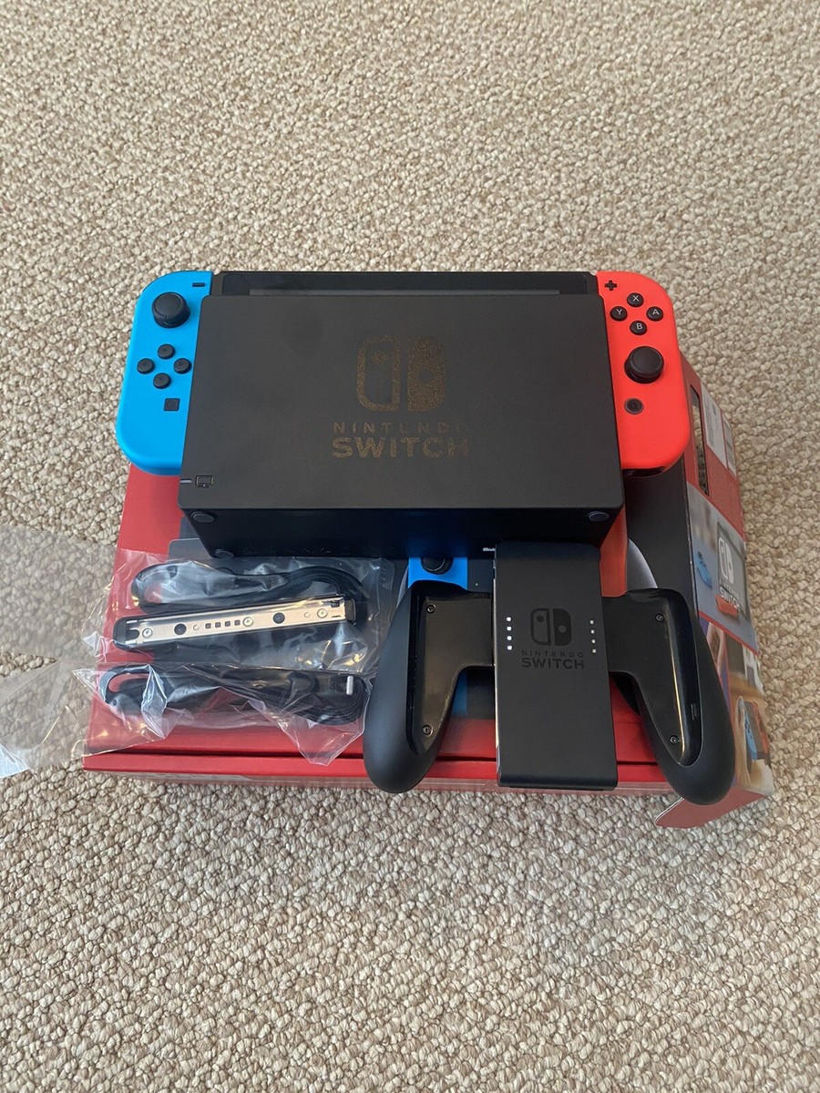 Nintendo Switch Neon Red and Neon Blue Joy-Con Console 45496881863