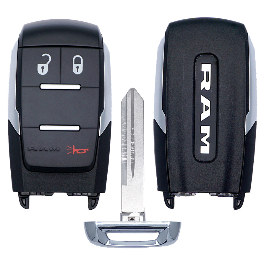 Mando Inteligente Original RAM 2500-4500 2019-2024, GQ4-76T / 68365299, Reacondicionado Con Inserto Nuevo