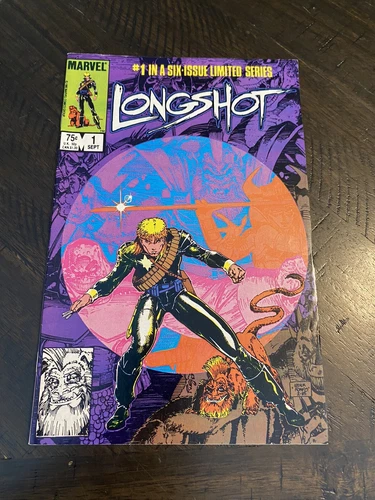 Longshot 1 1st Appearance Marvel Art Adams 1985 X-men Spiral Gemini Ship